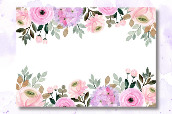 Download Digital Clipart Floral Watercolor Part.3 - Digital clipart Collection